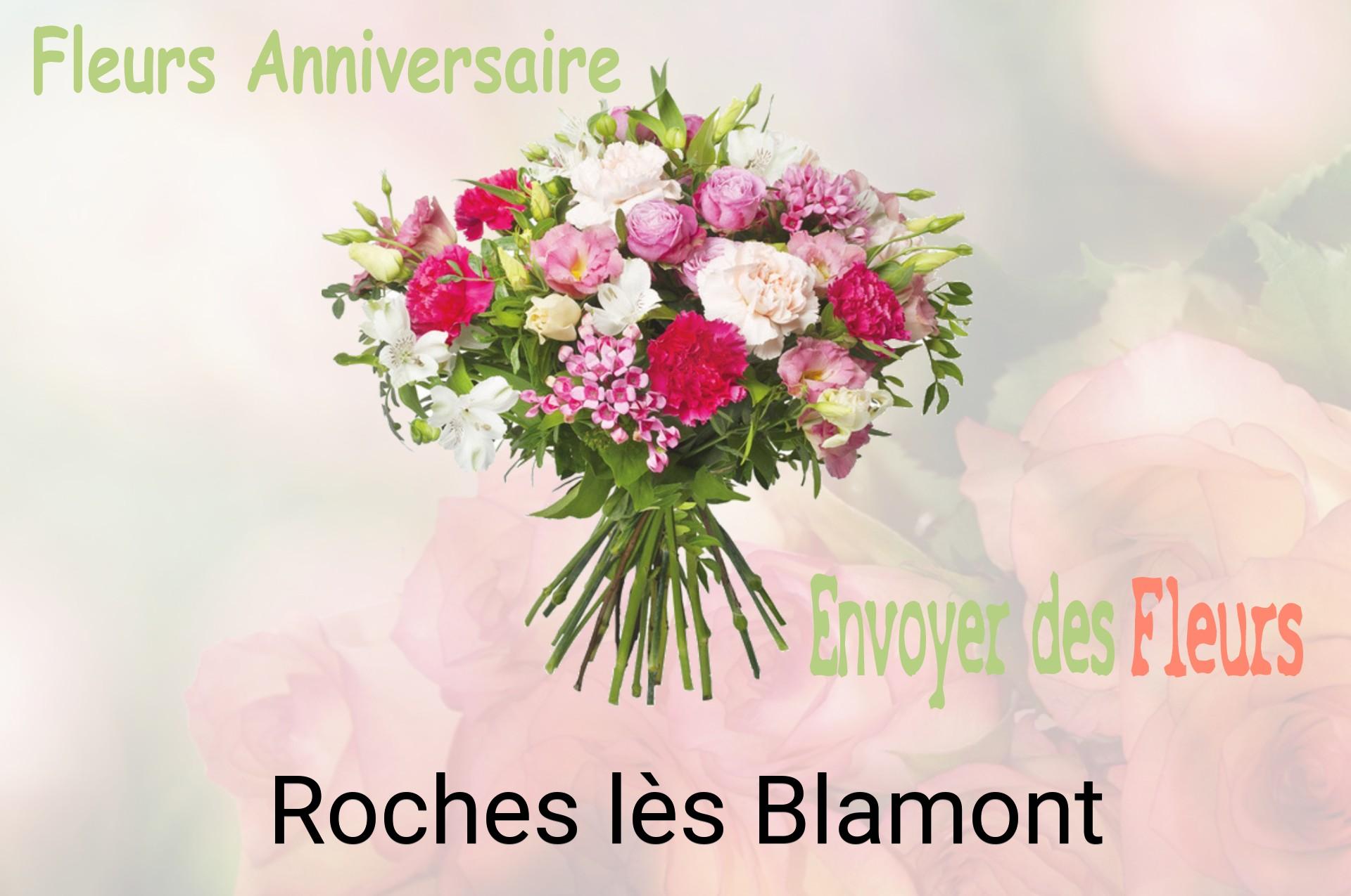 Bouquet de fleurs d’anniversaire livré à Roches-lès-Blamont