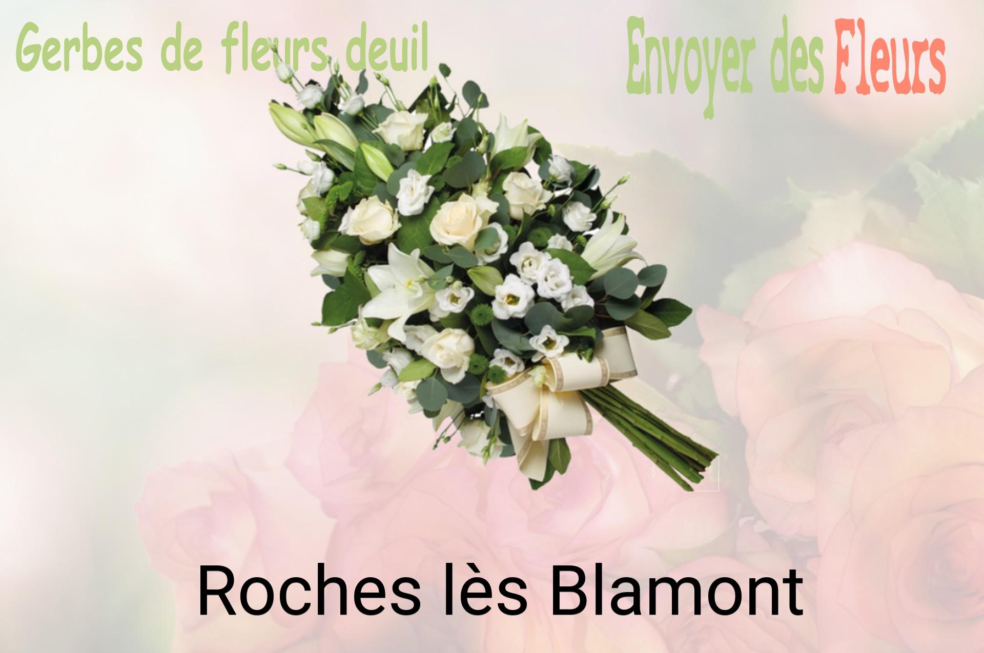 Gerbe de fleurs de deuil livrée à Roches-lès-Blamont