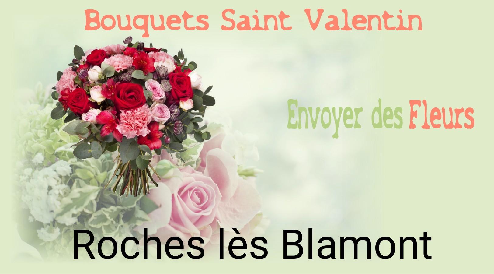 Roses de Saint-Valentin livrées à Roches-lès-Blamont